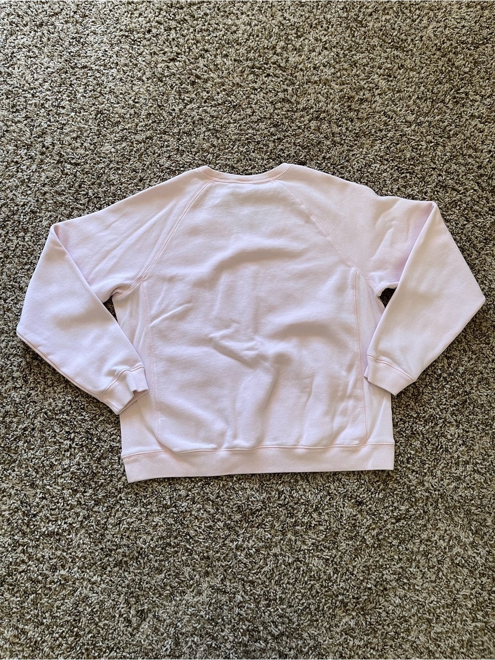 IZOD Golf Classix Pink V Neck Sweatshirt Small S Women's Raglan Pullover‎ Solid - Picture 2 of 12